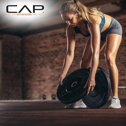 CAP Barbell Rubber Olympic Bumper Plate