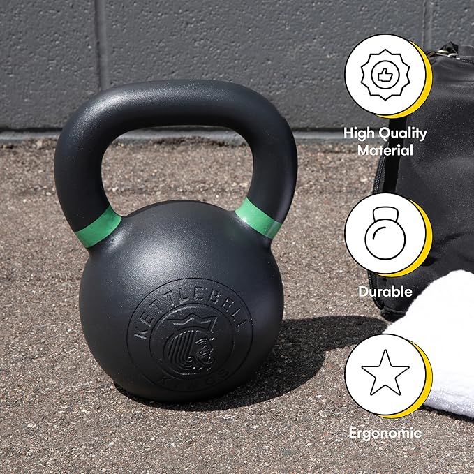 Kettlebell Kings Powder Coated Kettlebell Weights - 9-97