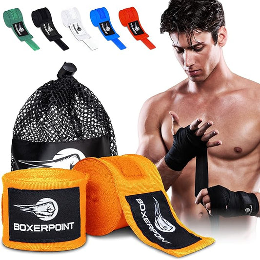 BOXERPOINT 180" Ringside Boxing Wraps for Men and Women