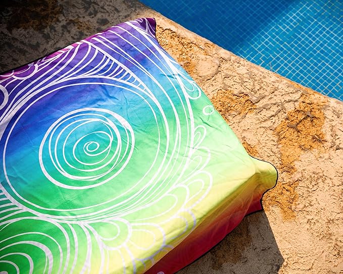 Elite Trend Microfiber Beach Towel - Extra Large 78x35 Inch