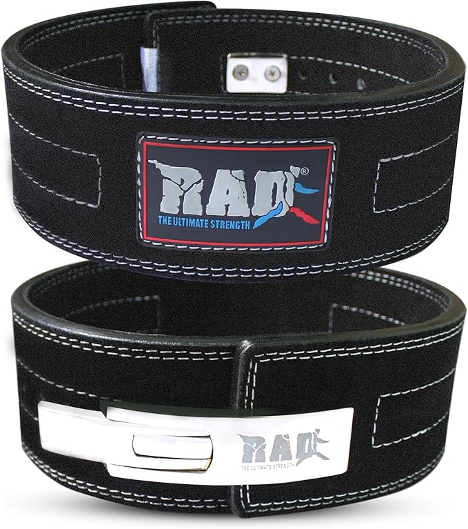 RAD Weight Lifting Belt for Men & Women 4 Inch 10 mm