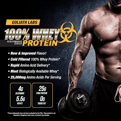 Goliath Labs Whey Protein (10 lbs, Strawberry)
