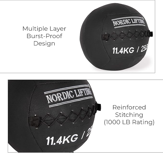 Nordic Lifting Wall Ball for Crossfit & Fitness