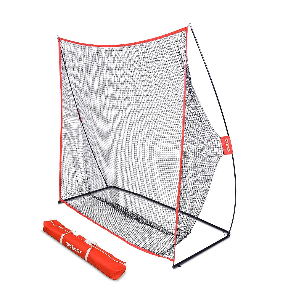 GoSports Golf Practice Hitting Net - Choose Between Huge 10 x 7 ft or 7 x 7 ft Nets - Personal Driving Range for Indoor or Outdoor Use - Designed by Golfers for Golfers