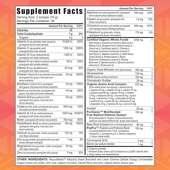 Beyond Tangy Tangerine 2.0 Citrus Peach Fusion - 1lb - 6 Pack