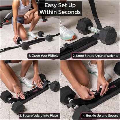 Exercise Hip Thrust Belt - Glute Trainer
