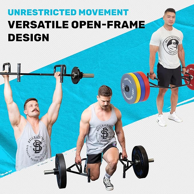 Trap Bar [Bells of Steel] Premium Hex Bar Deadlift 700lb Capacity