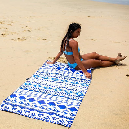 Elite Trend Microfiber Beach Towel - Extra Large 78x35 Inch