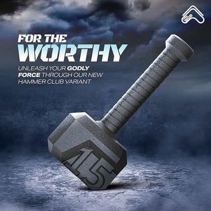 Tribe WOD Hammer Kettlebell 15-70lb + Adjustable