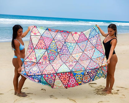 Elite Trend Microfiber Beach Towel - XXL 72x72