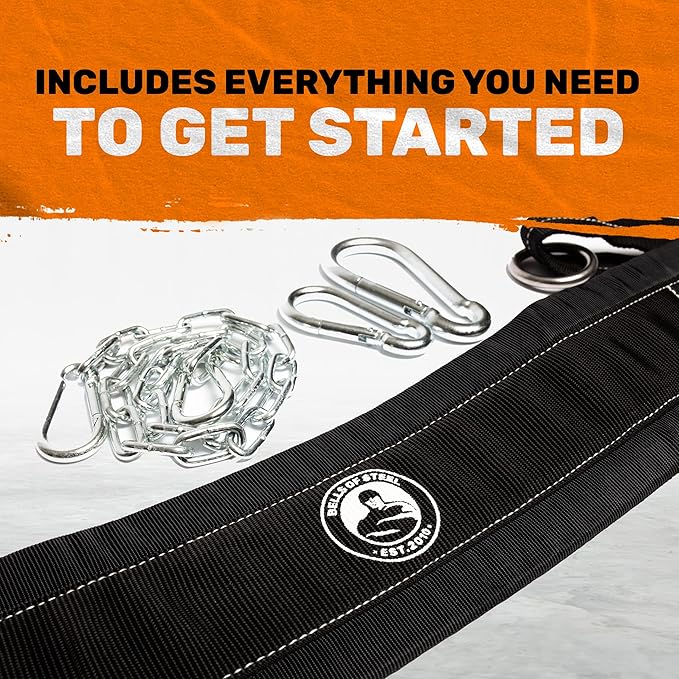 Belt Squat Belt [Bells of Steel] 5in Width 12in, Heavy