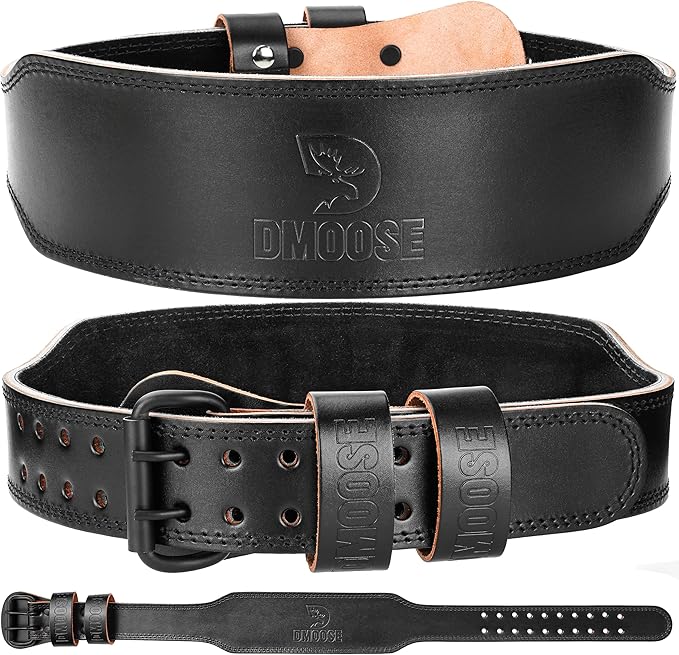 DMoose Weight Lifting Belt - Squat and Gym 7MM Premium
