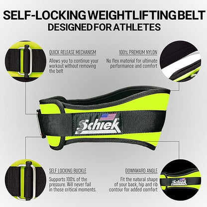 Schiek Sports Model 2006 Nylon 6" Weight Lifting