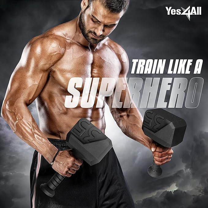 Yes4All Hammer Kettlebells 15 25, 35 35 lbs