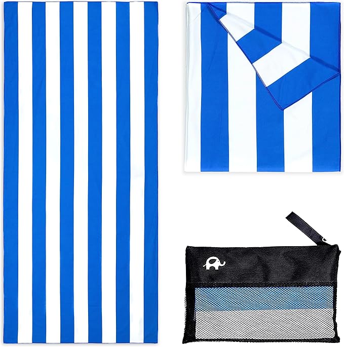 Elite Trend Microfiber Beach Towel - Extra Large 78x35 Inch