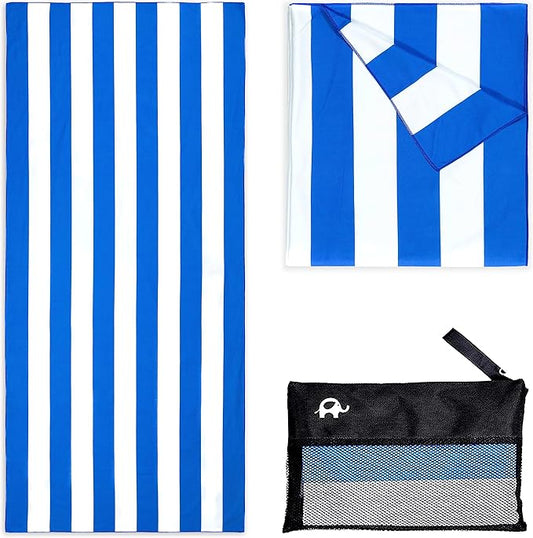 Elite Trend Microfiber Beach Towel - Extra Large 78x35 Inch