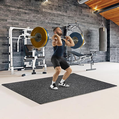 Sivan Fitness 1/2" Thick Rubber Top High-Density EVA