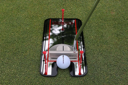 EyeLine Golf Putting Alignment Mirror, Portable Practice Putting Trainer Aid, As Seen on PGA Tour, Made in USA, Use Outdoors or on Indoor Putting mat