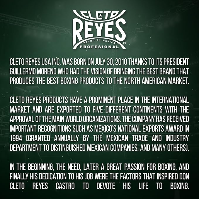 CLETO REYES Training Gloves with Leather Strap & Attached Thumb and Hook & Loop Closure
