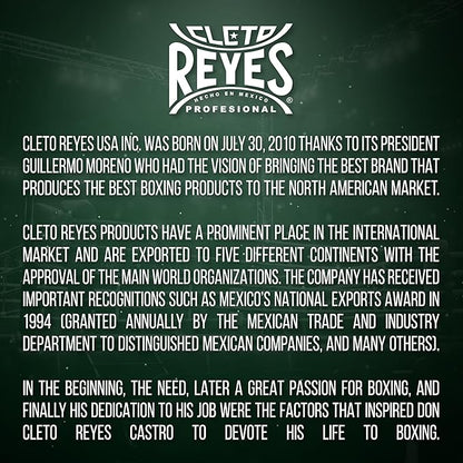 CLETO REYES Training Gloves with Leather Strap & Attached Thumb and Hook & Loop Closure