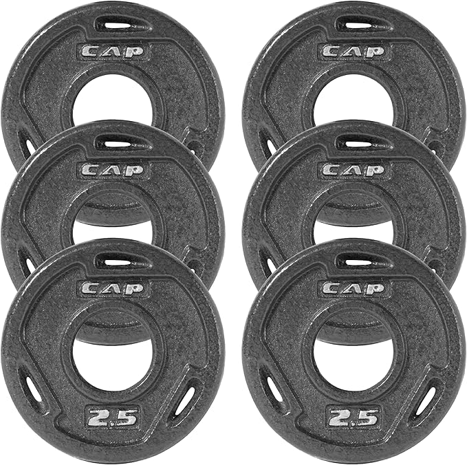 CAP Barbell 2-Inch Olympic Grip Weight Plate
