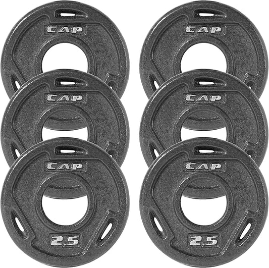 CAP Barbell 2-Inch Olympic Grip Weight Plate