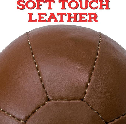 Crown Sporting Goods Vintage Soft Touch Leather Weighted