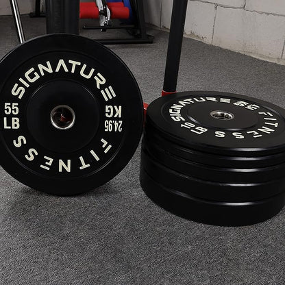 Signature Fitness 2" Olympic Bumper Plate Weight Plates