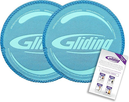 Gliding Discs for Working Out - Exercise Sliders 1 Pair, 4 Streaming