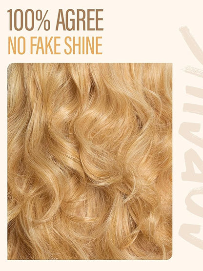 GORGIUS Glueless Wavy Wig with Bangs Honey Blonde Synthetic Curtain Bang Wig with Realistic Scalp 22 Inch