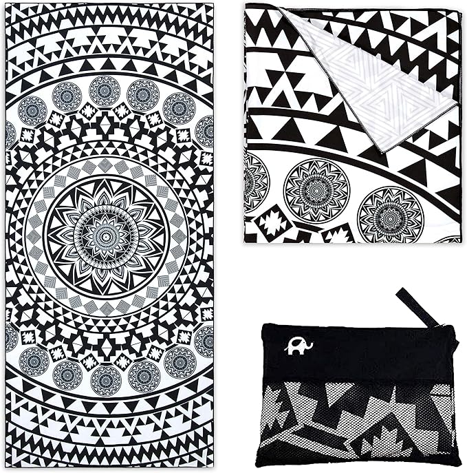 Elite Trend Microfiber Beach Towel - Extra Large 78x35 Inch