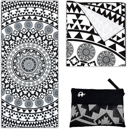 Elite Trend Microfiber Beach Towel - Extra Large 78x35 Inch