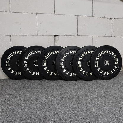 Signature Fitness 2" Olympic Bumper Plate Weight Plates