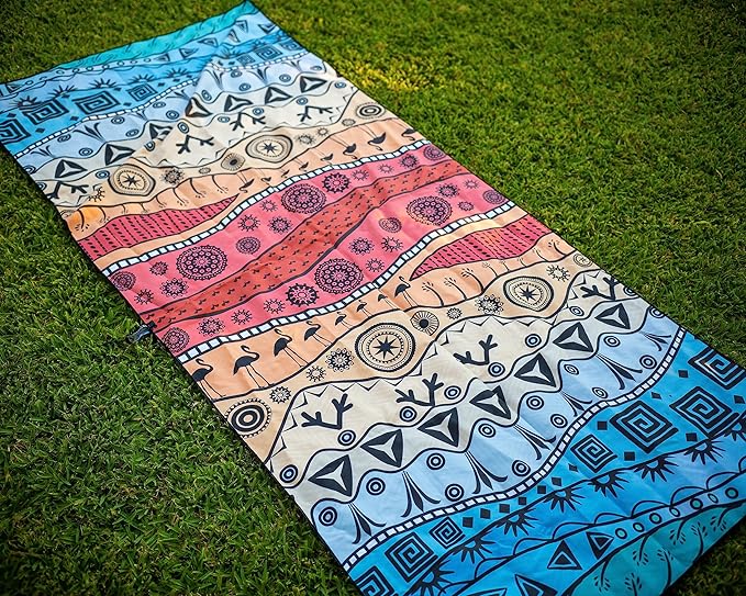Elite Trend Microfiber Beach Towel - Extra Large 78x35 Inch