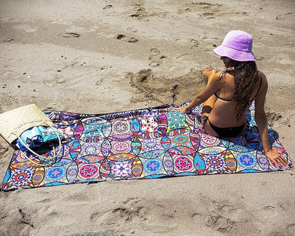 Elite Trend Microfiber Beach Towel - Extra Large 78x35 Inch