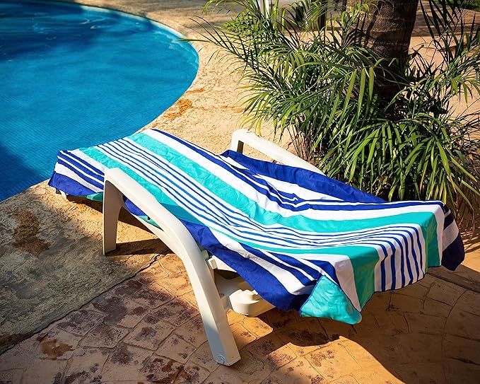 Elite Trend Microfiber Beach Towel - Extra Large 78x35 Inch