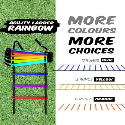 Yes4All 8, 12, 20 Rungs Agility Ladder -