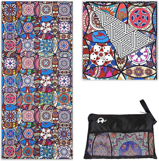 Elite Trend Microfiber Beach Towel - Extra Large 78x35 Inch