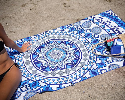 Elite Trend Microfiber Beach Towel - Extra Large 78x35 Inch