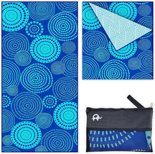 Elite Trend Microfiber Beach Towel - Extra Large 78x35 Inch