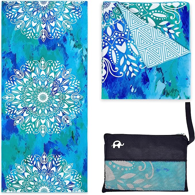Elite Trend Microfiber Beach Towel - Extra Large 78x35 Inch