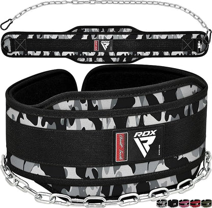 RDX Dip Belt for Weight Lifting 36 Inch 6” Padded