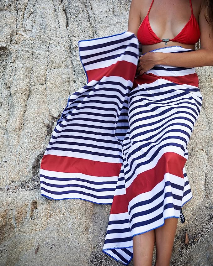 Elite Trend XL Beach Towel for Travel – 78x35 Inch