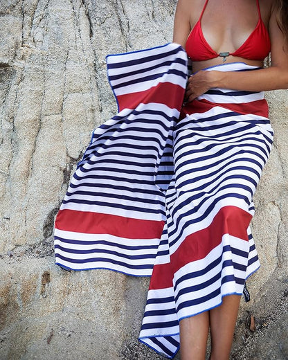Elite Trend XL Beach Towel for Travel – 78x35 Inch