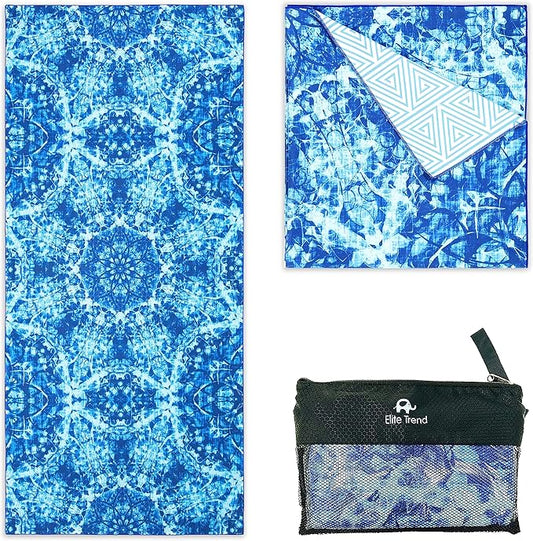 Elite Trend Microfiber Beach Towel - Extra Large 78x35 Inch