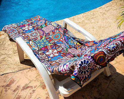 Elite Trend Microfiber Beach Towel - Extra Large 78x35 Inch