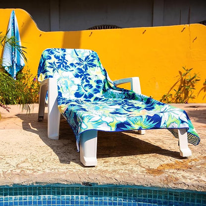 Elite Trend Microfiber Beach Towel - Extra Large 78x35 Inch