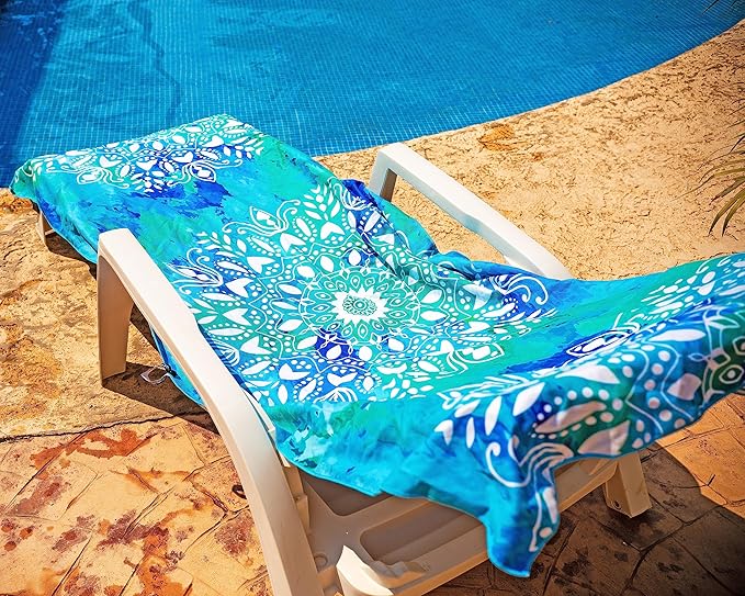 Elite Trend Microfiber Beach Towel - Large 63x31
