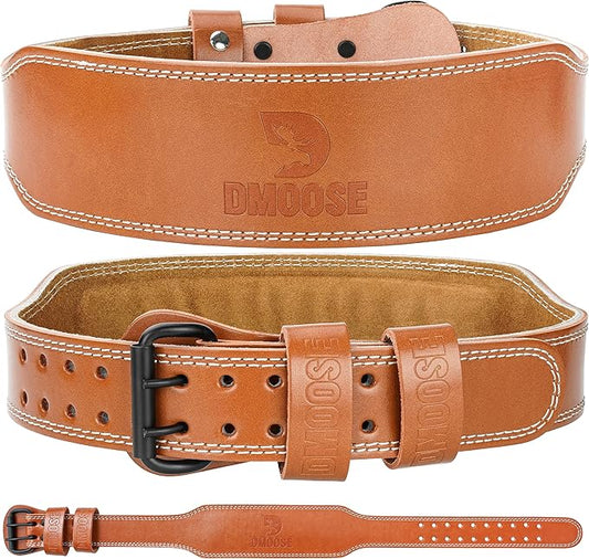 DMoose Weight Lifting Belt - Squat and Gym 7MM Premium