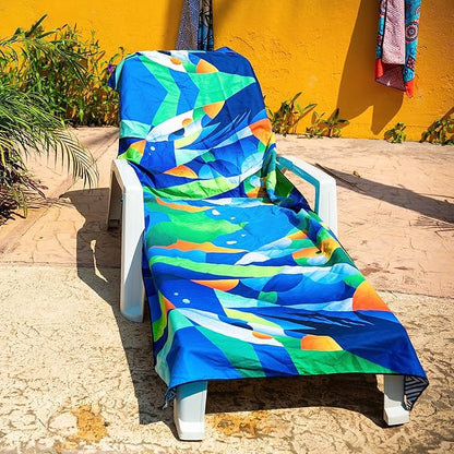 Elite Trend Microfiber Beach Towel - Extra Large 78x35 Inch